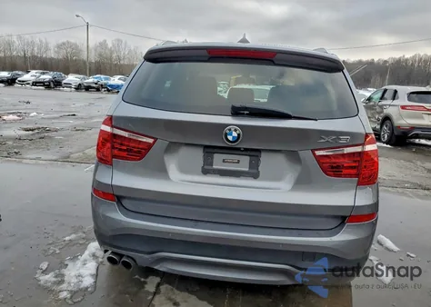 2015 BMW X3 xDrive28I z USA, uszkodzony, nr VIN 5UXWX9C52F0D54081